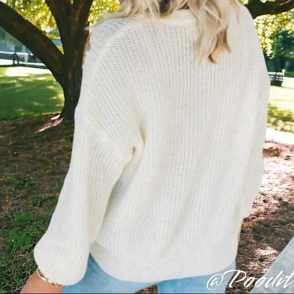 Cutest pumpkin sweater M L - Picture 2 of 6